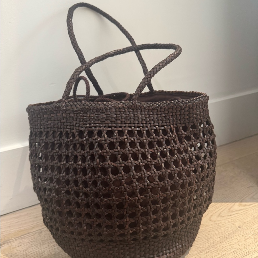 Dragon Diffusion - Brown Woven Tote Bag